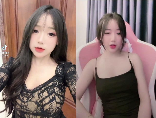 Clip nóng Lê Huyền hot tiktoker siêu gợi cảm