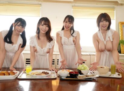 Thật là một niềm vui khi bốn cô bồ của tôi quậy tưng bừng vào ban đêm