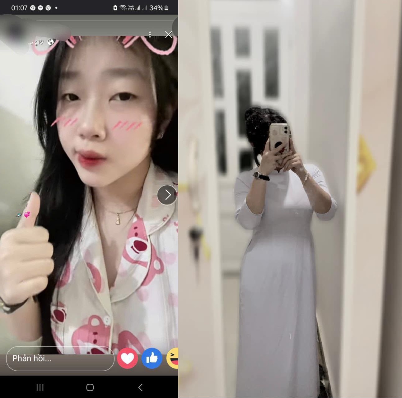 Cliphot nữ sinh Trần Linh sexy nóng bỏng