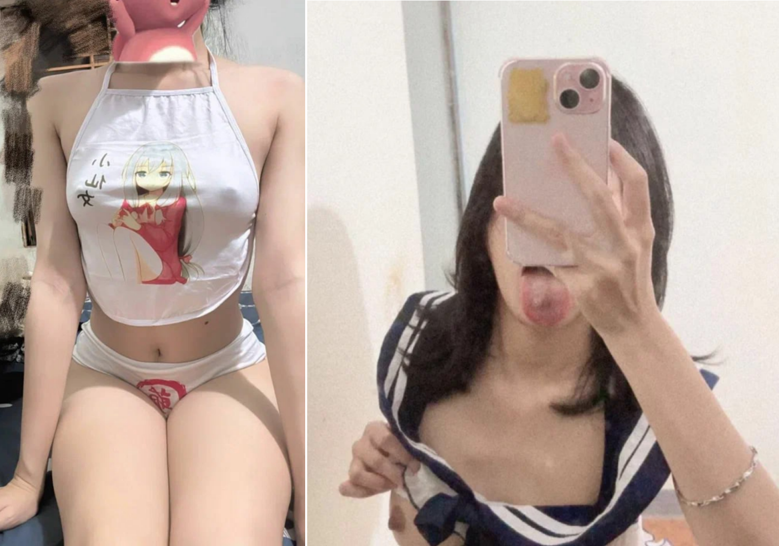 Sở thích thủ dâm bị bạn thân lén xem