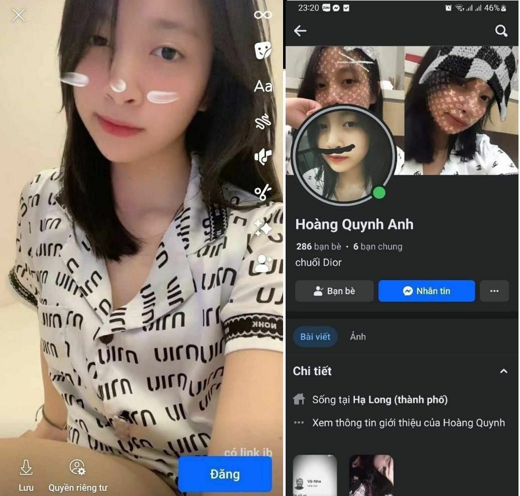 Hoàng Quỳnh Anh và bạn trai khám phá những phút giây nóng bỏng