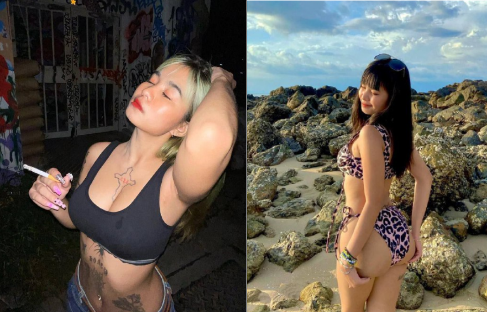 Em lắc lư trên chiếc cu khủng