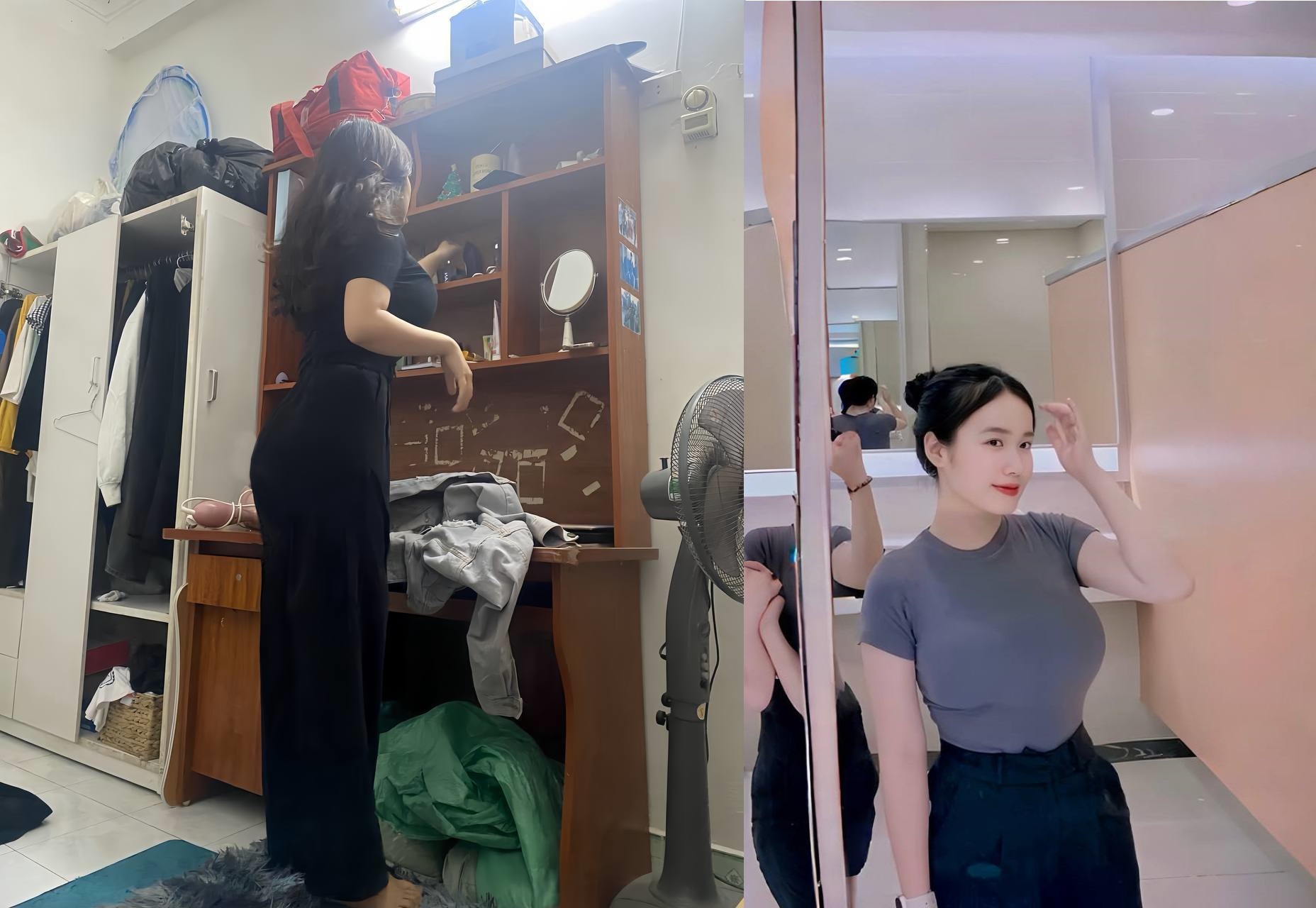 Ngực khủng xoay lưng dẻo dai càng mê